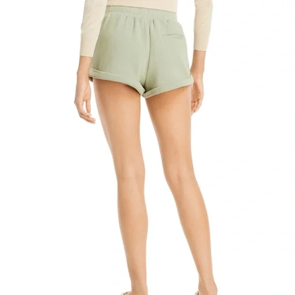 Alice + Olivia Drawstring Sage Tandy Shorts Size US Large - Picture 2 of 2